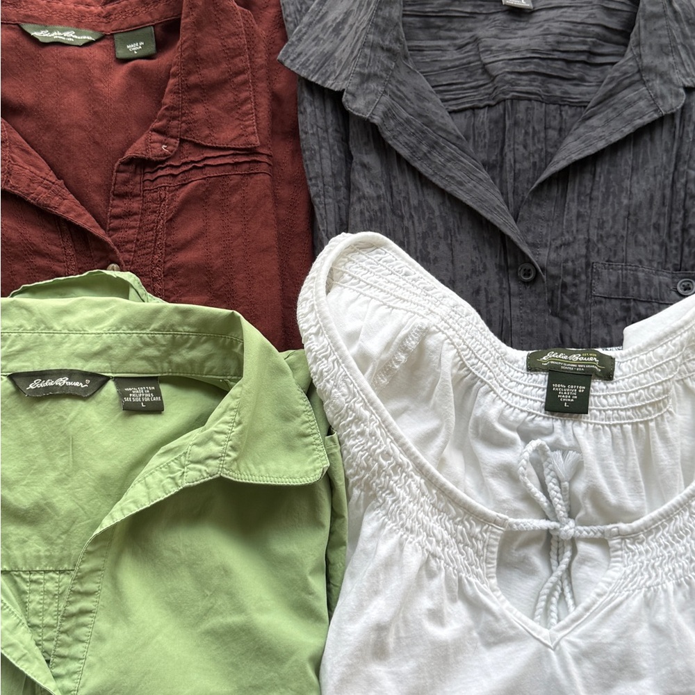 Eddie Bauer set of L women’s tops
